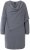 Ulla Popken 841941 Langärmliges Strickkleid Grau meliert - Strickkleider - 