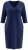 Ulla Popken 841952 Sweatkleid mit V-Ausschnitt Dunkelblau - Kleider - Kleider für alle Größen