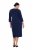 Ulla Popken 841952 Sweatkleid mit V-Ausschnitt Dunkelblau - Kleider - Kleider für alle Größen
