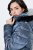 Ulla Popken 842013 Steppjacke Denimblau - Jacken - Damenjacken in großen Größen