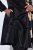 Ulla Popken 842028 Schößchenblazer mit Falten Schwarz - Blazer - Blazer in großen Größen für Damen