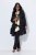 Ulla Popken 842028 Schößchenblazer mit Falten Schwarz - Blazer - Blazer in großen Größen für Damen