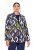 Ulla Popken 842680 Gemusterter Jerseyblazer aus Punto di Roma Dunkelblau - Blazer - Blazer in großen Größen für Damen