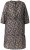 Ulla Popken 842936 Gestreiftes Kleid mit 3/4-Ärmeln Dunkelblau - Abendkleider - Abendkleider in großen Größen