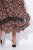 Ulla Popken 842979 Kleid mit Animal-Print Braun - Midikleider - Midikleider für Damen in großen Größen