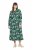 Ulla Popken 843496 Gemustertes Sweatkleid Koralle - Sweatkleider - 