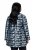 Ulla Popken 843937 Gemusterter Strukturblazer Dunkelblau - Blazer - Blazer in großen Größen für Damen