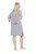 Ulla Popken 843999 Kleid mit 3/4-Ärmeln Grau meliert - Kleider - Kleider für alle Größen