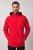 Jay-Pi 844210 Regenjacke mit verstaubarer Kapuze Salsarot - Herren jacken - Herren Jacken in großen Größen
