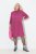 Ulla Popken 844233 Langärmliges Strickkleid Beerenrot - Strickkleider - 