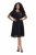 Ulla Popken 844356 Abendkleid Schwarz - Abendkleider - Abendkleider in großen Größen