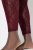 Ulla Popken 844543 Strumpfhose mit Spitze Weinrot - Strumpfhosen & Socken - 