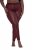 Ulla Popken 844543 Strumpfhose mit Spitze Weinrot - Strumpfhosen & Socken - 