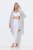 Ulla Popken 844563 Strumpfleggings mit Spitze Weiß - Strumpfhosen & Socken - 