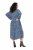 Ulla Popken 844594 Geblümtes Midikleid Dunkelblau - Midikleider - Midikleider für Damen in großen Größen