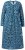 Ulla Popken 844722 Gemustertes Sweatkleid Petrol - Sweatkleider - 