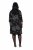 Ulla Popken 844739 Kleid mit 3/4-Ärmeln Schwarz - Midikleider - Midikleider für Damen in großen Größen