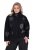 Ulla Popken 844839 Kurze Jacke mit Schneeflocken-Stickerei Dunkelblau - Jacken - Damenjacken in großen Größen