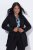 Ulla Popken 844842 Jerseyblazer Schwarz - Blazer - Blazer in großen Größen für Damen