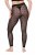 Ulla Popken 844970 Gemusterte Strumpfleggings Schwarz - Strumpfhosen & Socken - 
