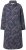 Ulla Popken 844993 Gemustertes Sweatkleid Dunkelblau - Sweatkleider - 