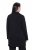 Ulla Popken 845026 Hemdjacke mit Zebrastruktur Schwarz - Jacken - Damenjacken in großen Größen