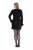 Ulla Popken 845145 Paillettenkleid Schwarz - Abendkleider - Abendkleider in großen Größen