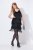 Ulla Popken 845152 Ärmelloses Kleid Schwarz - Abendkleider - Abendkleider in großen Größen