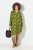 Ulla Popken 845190 Geblümtes Jerseykleid Türkis - Jerseykleider - 