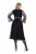 Ulla Popken 845366 Abendkleid mit V-Ausschnitt Schwarz - Abendkleider - Abendkleider in großen Größen