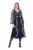 Ulla Popken 845366 Geblümtes Paillettenkleid Dunkelblau - Abendkleider - Abendkleider in großen Größen