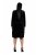 Ulla Popken 845573 Langärmliges Samtkleid Schwarz - Abendkleider - Abendkleider in großen Größen