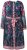 Ulla Popken 845649 Geblümtes Chiffonkleid Dunkelblau - Midikleider - Midikleider für Damen in großen Größen