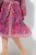 Ulla Popken 845649 Langärmliges Midikleid Beerenrot - Midikleider - Midikleider für Damen in großen Größen