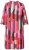 Ulla Popken 845794 Gemustertes Jerseykleid Rosa - Kleider - Kleider für alle Größen