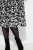 Ulla Popken 845825 Geblümtes Midikleid mit 3/4-Ärmeln Schwarz - Midikleider - Midikleider für Damen in großen Größen