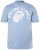 JP1880 846221 Rolling Stones Tongue T-Shirt Hellblau - Band-T-shirts - Band T-Shirts in großen Größen