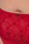Ulla Popken 846235 Hipster-Slips mit Spitze Rot - Slips - 
