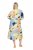 Ulla Popken 846330 Geblümtes Maxikleid Hellblau - Maxikleider - Maxikleider in großen Größen