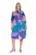Ulla Popken 846351 Gemustertes Hemdblusenkleid Flieder - Midikleider - Midikleider für Damen in großen Größen