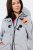 Ulla Popken 846744 Softshelljacke Grau meliert - Jacken - Damenjacken in großen Größen