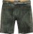 JP1880 846895 Bermudashorts aus Ziegenveloursleder Dunkeloliv - Herrenshorts - Herrenshorts in großen Größen