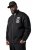 STHUGE 847083 Varsity-Jacke aus Scuba-Stoff Schwarz - Herren jacken - Herren Jacken in großen Größen