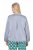 Ulla Popken 847191 Schimmernder Blouson mit College-Kragen Grau - Jacken - Damenjacken in großen Größen