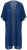 Ulla Popken 847654 Gemustertes Kleid Dunkelblau - Kaftane - 