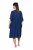 Ulla Popken 847654 Gemustertes Kleid Dunkelblau - Kaftane - 