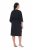 Ulla Popken 847909 Geblümtes Midikleid Schwarz - Midikleider - Midikleider für Damen in großen Größen