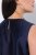 Ulla Popken 847918 Geblümtes Chiffonkleid Dunkelblau - Midikleider - Midikleider für Damen in großen Größen