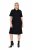 Ulla Popken 848105 Sweatkleid Schwarz - Kleider - Kleider für alle Größen