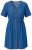 Ulla Popken 848597 Hemdblusenkleid Denimblau - Blusenkleider - 